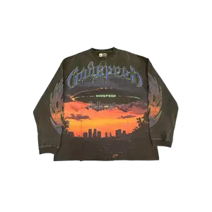 Godspeed U.A.P Washed Black Longsleeve T-Shirt