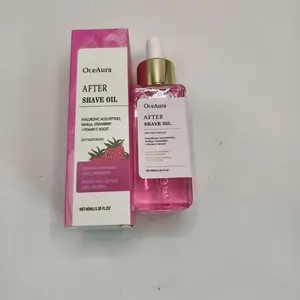 OCEAURA After Shave Oil - Jojoba Oil & Peptides Soothing Hydrating Moisturizing Post-Shave Repair Oil for All Skin Types