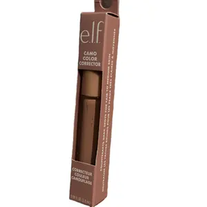 Peach e.l.f Camo Color Corrector Full Coverage Satin Powder Makeup for Dark Spot Counteraction Concealer Foundation Flawless Cosmetic