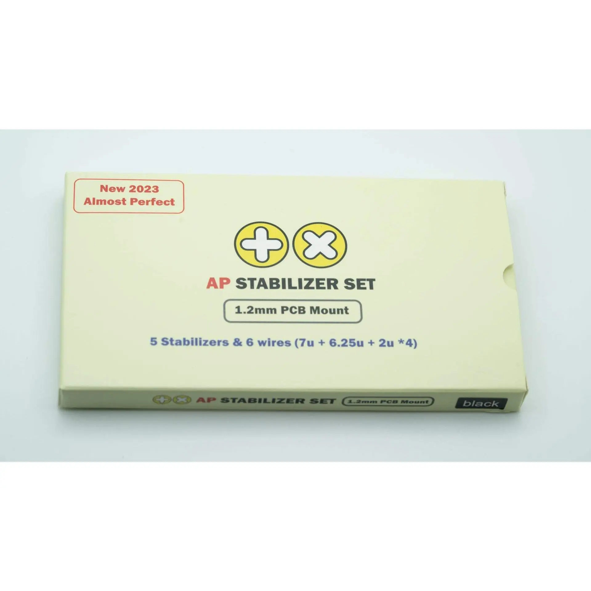 Lubed and Wire-Balanced TX "AP" Clip In PCB Mounted Keyboard Stabilizers (Rev.4) For Custom Mechanical Keyboards