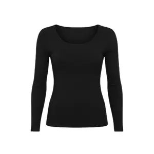 Cozy Waffle Thermal Long Sleeve Top in Brown Black & Pink for Women Soft Warm Material All Seasons Comfortable Fit Ideal for Casual Wear