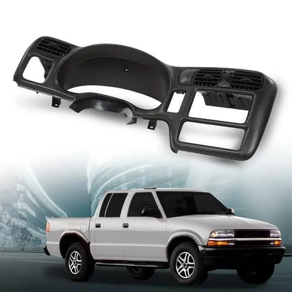Double Din Dash Radio Bezel Fit For 1998‑2004 Chevy S10, S10 Blazer, GMC Jimmy, Sonoma Automotive Car Interior Accessories