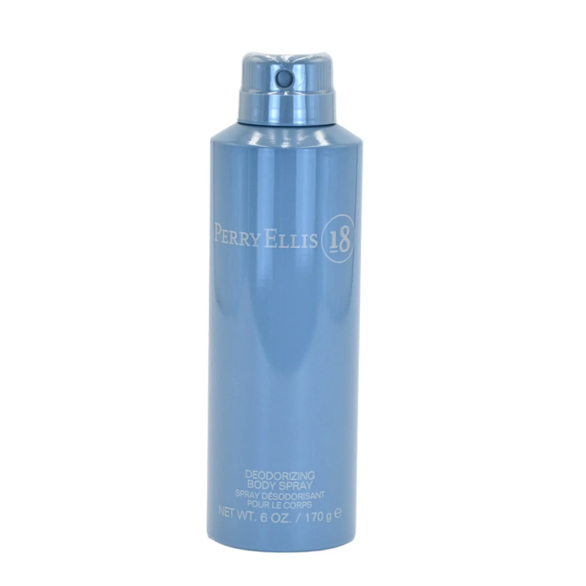 Perry Ellis 18 Deodorizing Body Spray, Odor Control Deodorant for Men, Suitable for All Skin Types, 6.0 oz, Male, Deodorization Care, Underarm Care