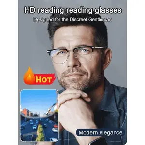Ultra-Light Blue Light Blocking Reading Glasses - Anti-Fatigue for Screen Time & Presbyopia Relief Eyewear Accessories