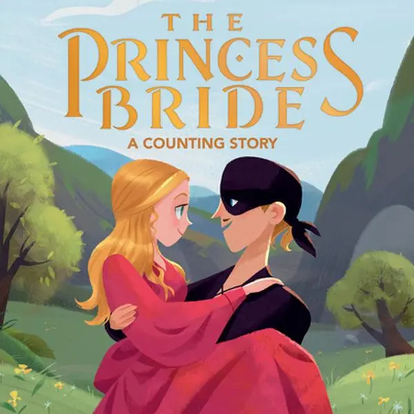 Used Illustrated Adorable Counting Book - The Princess Bride: A Counting Story by Lena Wolfe (Board Book) - English Charming Young Readers' Resource