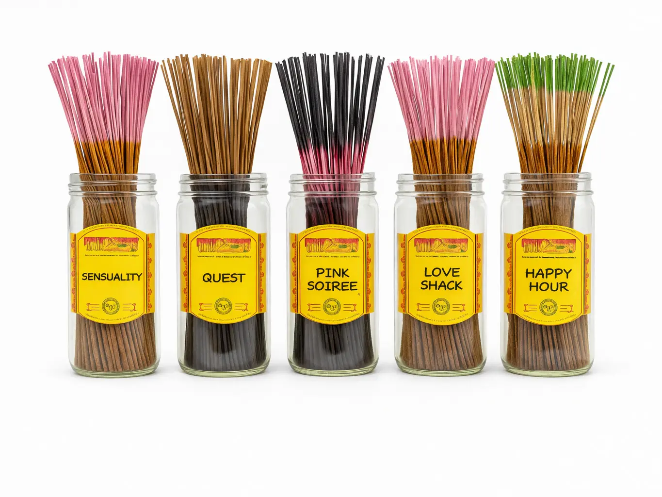 Wild Berry Traditional 11' Incense Stick - Romance & Passion - Variety Mix