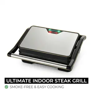 Easy-Clean Non-Stick Cooking Surface, Compact Stainless Steel Panini Press, Make Perfect Juicy Steak, Crispy Burger, Fluffy Panini & Delicious Breakfast In Minutes At Home tort tortilla maker machine immersion blender Donut Mini Automatic
