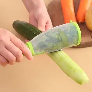 1pc, Upgrade Your Kitchen with This Multifunctional Storage Type Peeler - Perfect for Peeling Vegetables and Fruits for Hotel/Commercial for Restaurants/supermarkets/food Trucks