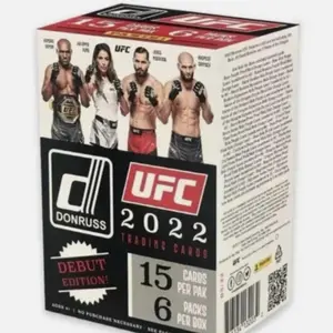 (1) *Single Pack* 2022 Donruss UFC Blaster Box