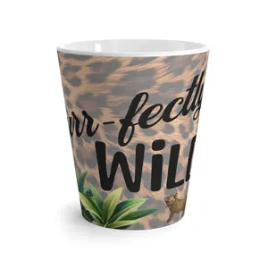 Latte Mug/ Purr-fectly Wild/ Lioness Latte Mug
