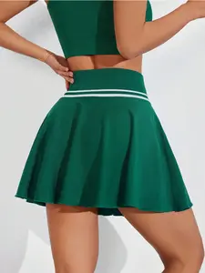 Women's Tennis Golf Pleated Skirt Cheerleaders Uniforms Athletic High Waisted Lightweight Tummy Control Active Exercise Workout Sports Outdoor Running Outfit