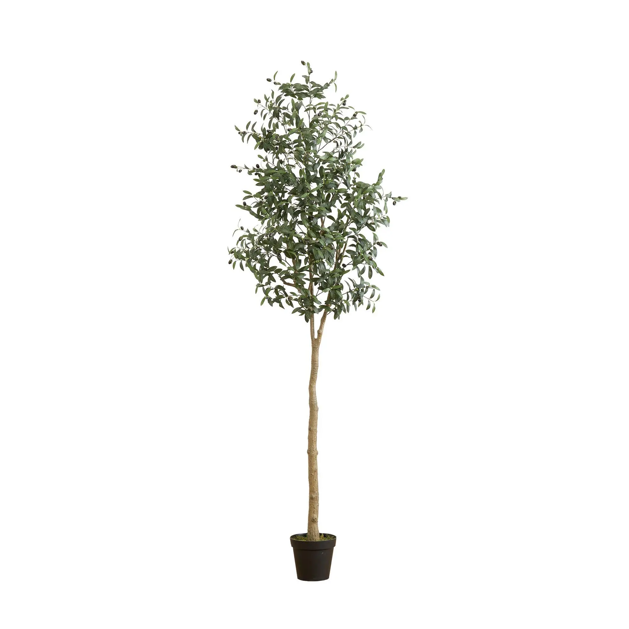 Nearly Natural 8-ft Artificial Olive Tree