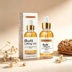 Buttocks Skincare Oil, Firming Oil, Buttocks Care Nourishing Skin Tightening Elasticity Moisturizing Body Lifting Massage Oil