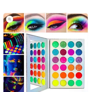 I AM EVERYTHING PALETTE Eyeshadow Shimmer duochrome Multicolor iridescent pigment Cosmetic Makeup ethereal  glitter shadow Matte Titanium