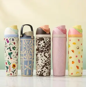 Owala Water Bottle 24oz 30oz 32oz, FreeSip Insulated Tumbler, Leak Proof Travel Cup, Gift for Women Men