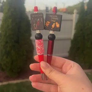 T.V.D Beaded Pen, Decorative Writing Pen for Daily Note-Taking & Gifting