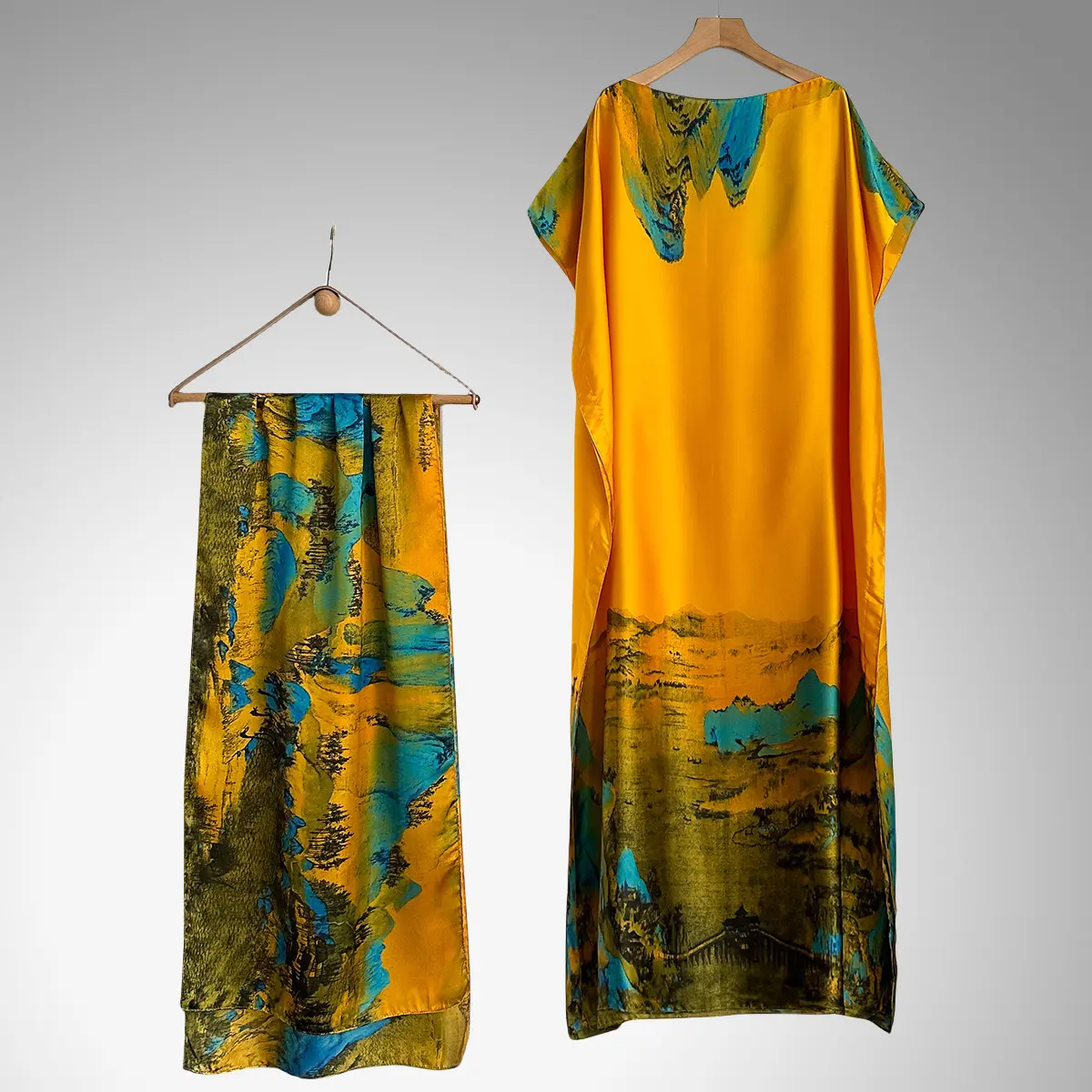 83  Landscape Painting Gold