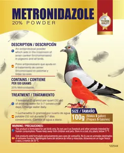 METRO_NIDA_ZOLE for Pigeons and Birds