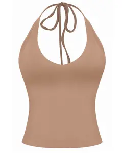 Erica Halter Top (Mocha)