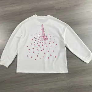 Byakuya Thermal Long-sleeved Bleach Anime Winter Menswear Long Sleeve Crewneck Casual Sweatshirt Tops for Anime Fans