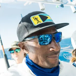 C Brine/Fantail Men‘s Polarized Sunglasses- Watersports Rectangular Sunglasses,Golf Sunglasses,Outdoor Boating & Beach and Fishing Sunglasses-Lightweight Sunglasses