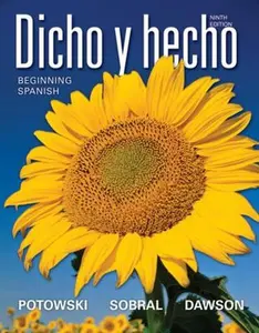 USED-Dicho y hecho: Beginning Spanish (Spanish Edition) by Kim Potowski (Hardcover)