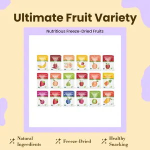 Nature’s Turn Ultimate Variety Pack Freeze-Dried Fruit Crisps 36-Pack - Healthy Superfood Snacks, 100% Real Fruit Dried Snacks, School Lunches Bulk, No Sugar Added Mix, Gluten-Free Vegan Non-GMO