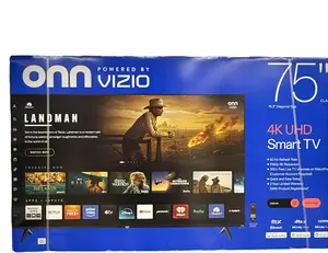 onn 75" Class 4K UHD Powered by VIZIO Smart Television, 75S4V4