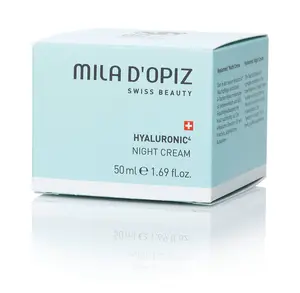 Mila d'Opiz HYALURONIC⁴ NIGHT CREAM - Anti-aging, moisture, Softens, smooths, regenerates dry, rough skin.