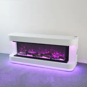 GR-BLUETOOTH TV STAND WITH FIREPLACE