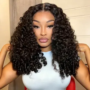 ISEE HAIR Burmese Curly Human Hair Wear Go 7x5 HD Lace Wig InvisiFit Strap Glueless Wig for Beginners Vacation Hair #Summervibes#ISEECrochetNewArrivals
