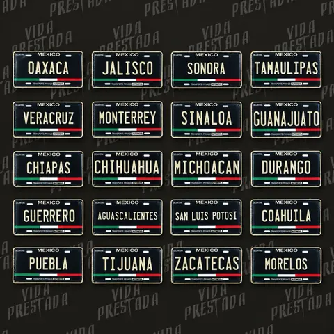 Mexico States Hat Pins