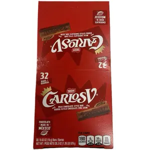 Carlos V Nestle Chocolate 32 piezas Carlos V Nestle Chocolate 32 piezas