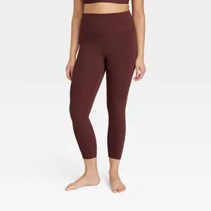 Women's Everyday Soft Ultra High-Rise 7/8 Leggings - All In Motion Maroon XXL