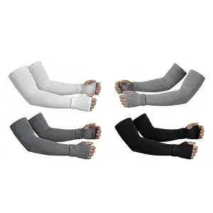 Cooling Arm Sleeves for Men - Breathable UV Sun Protection Arm Covers for Golf Driving & Outdoor Sports - Lightweight Non-Slip Summer Gear