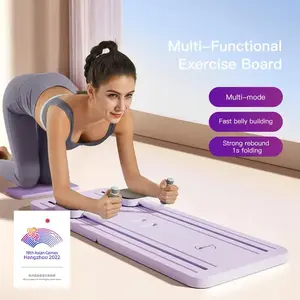 Pilates Board - 2025  Pilates Reformer Set, Multi-Purpose Foldable Pilates Reformer Board for Home, 5 in 1 Pilates Sliding Board,Ab Trai ner,and Efficient for Home Gym Fitness máquina  de  abdominales Foldable Ab Workout Machine gym equipment supplier