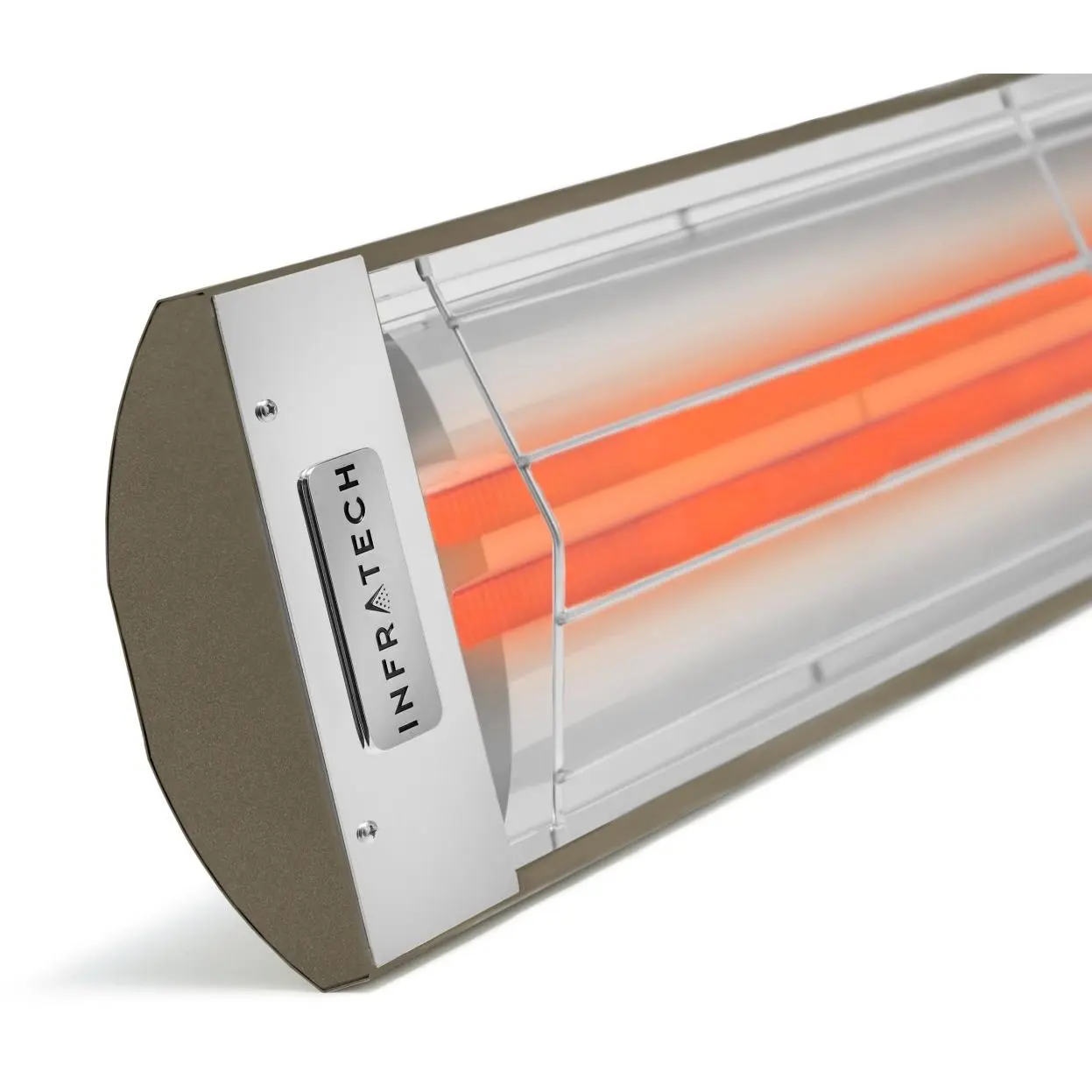 Infratech CD-Series 61 1/4-Inch 6000W Dual Element Electric Infrared Patio Heater - 240V - Bronze