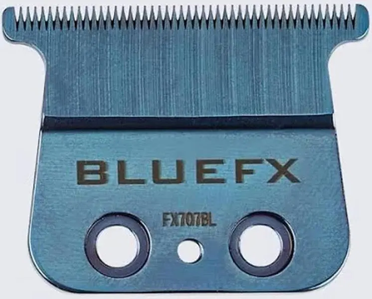 BlueFX FX707BL Ultra-Thin Hypoallergenic High-Strength Zero-Gap Adjustable T-Blade for All Hair Textures & Skin Sensitivity Levels