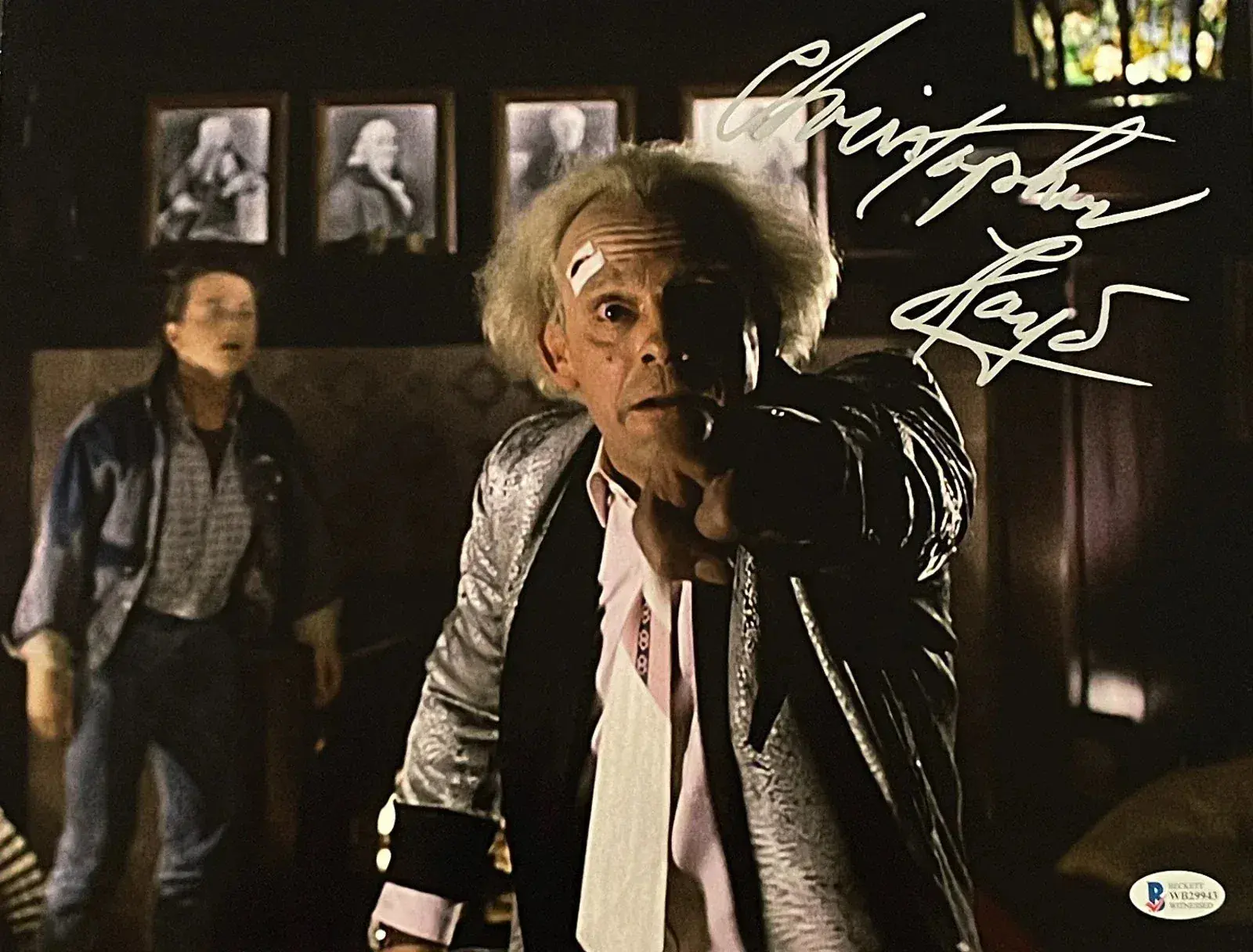 Christopher Lloyd Authentic Autographed 11x14 Photo