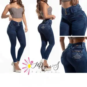 J140-50508-Push Up Colombian Jean J140-50508-Push Up Colombian Jean