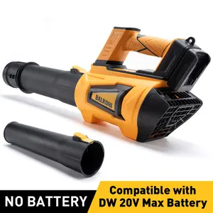(No Battery) High Power Cordless Leaf Blower, Compatible With DeWalt 20V battery, With 5 Speed Levels & Extension Nozzle - Ergonomic Non-Slip Handle, Lightweight Design For Lawn Care, Yard, Snow, Pet Hair