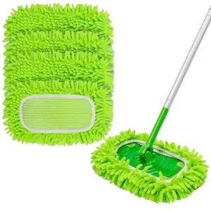 Reusable Washable Mop Pads(Mops not included) for Swiffer Sweeper Mop,Dry Sweeping Cloths&Wet Mopping Cloths for Household Cleaning  Microfiber