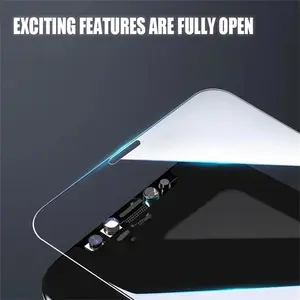 5Pcs Tempered Glass for iPhone 17 16 15 14 13 12 Pro Max Screen Protector for iPhone 12 13 Mini 14 Plus 14 Pro Glass