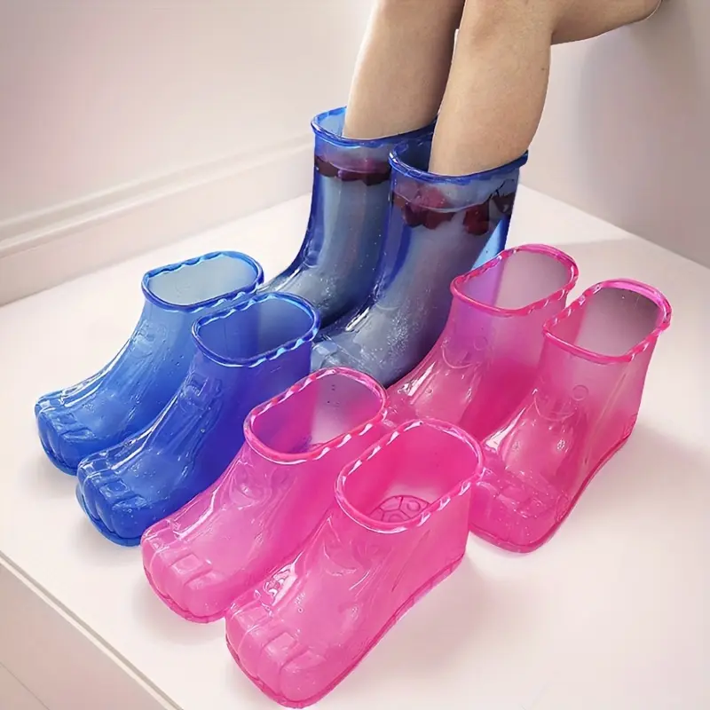 Portable Foot Bath Basin — Ideal for Pedicures and Heat Therapy Relaxation | Enhances Blood Circulation | Fragrance-Free | No Electricity or Batteries Required