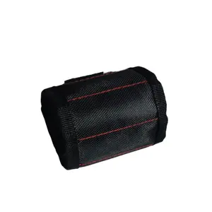 Magnetic wrist strap, hardware magnetic clasp, magnetic tie strap, tool storage magnet, magnetic wristband, nylon Velcro magnetic wrist strap socket mechanic