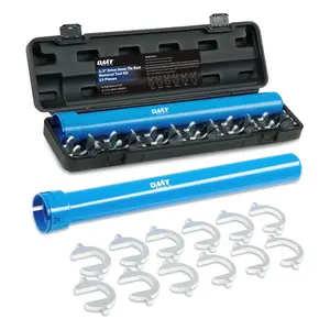 Orion Motor Tech Inner Tie Rod Installation Kit, Includes 12 Crowfoot Adapters, Durable 1/2 Inch Drive Tube for Efficient Removal, Crafted from Robust Steel, Ideal for Automotive Maintenance, Home car repair, rack free, fathersdaygift
