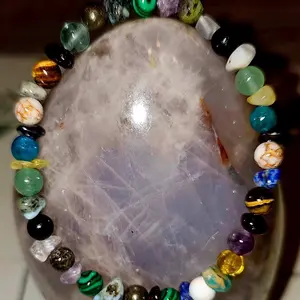 Anemia, neuropathy, diabetes, and arthritis Men’s crystal bracelet