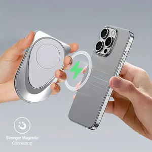 Magnetic Wireless Charger Power Bank, Fast Charging Portable Charger, Ultra-Thin 10000mah USB-C Mobile Power, Travel & Home Use
