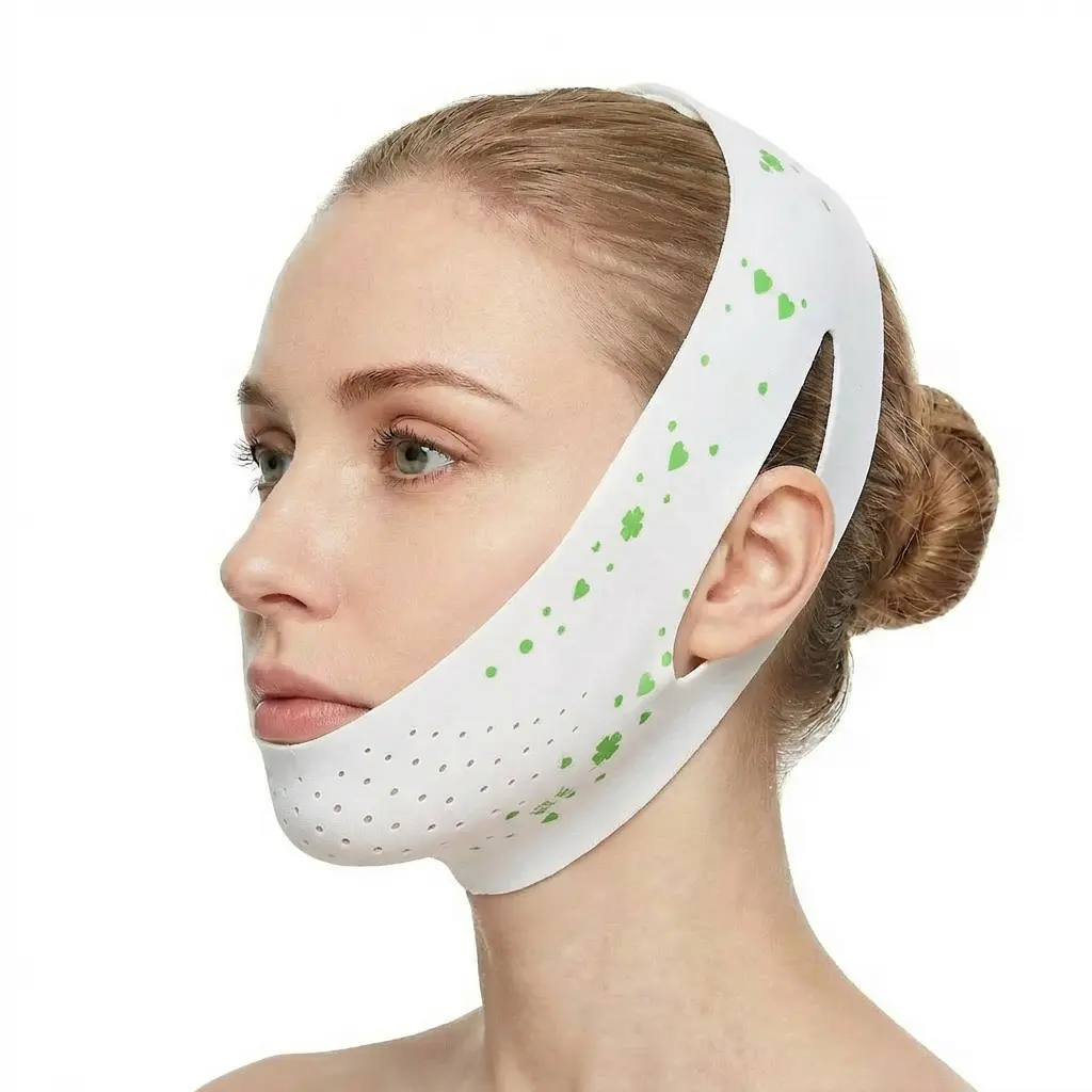 Adjustable V-Line Chin Strap - Unscented Facial Care Tool for Anti-Wrinkle Lifting, Reusable Double Chin Reducer, Daily Skin Care Exercises, Facial Care Tools