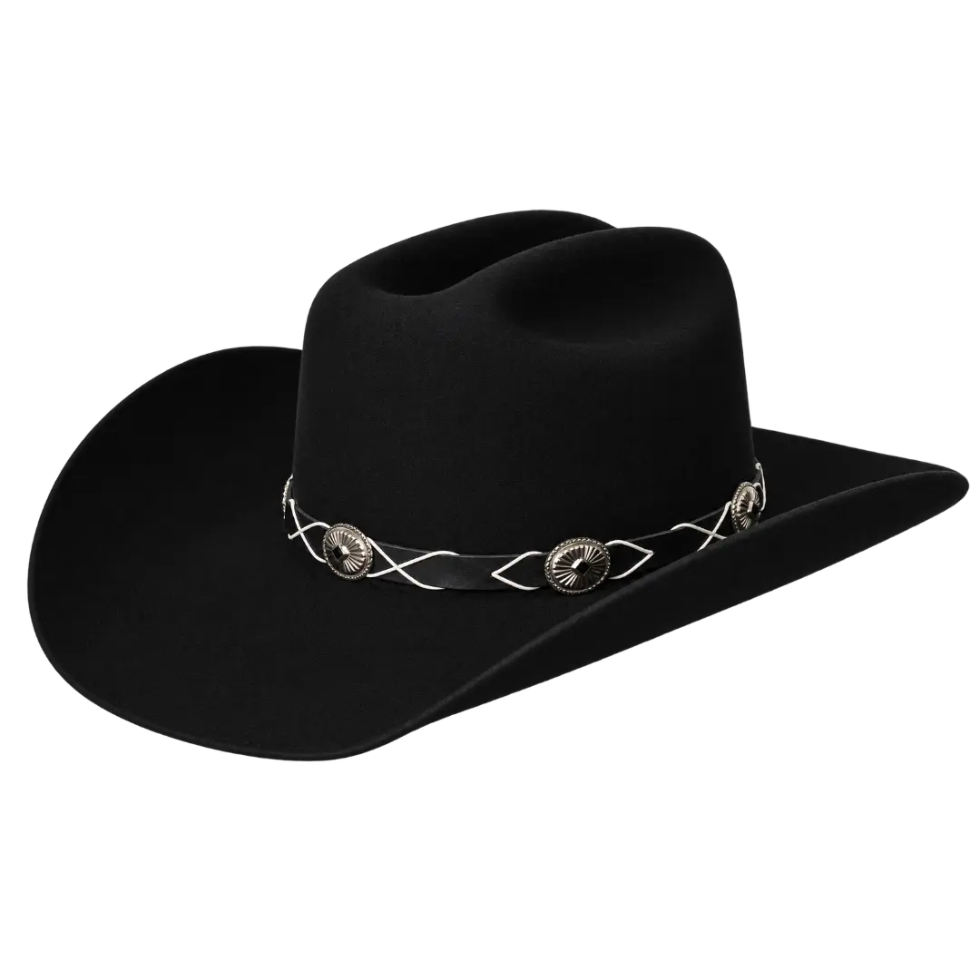 Charlie 1 Horse X Lainey Wilson Troubadour Black Wool Western Hat CWTRBD-344007